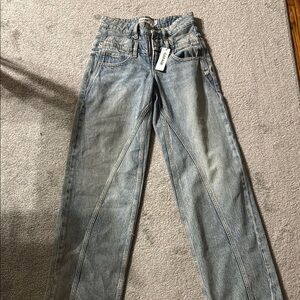 Trendy Blue Denim Jeans